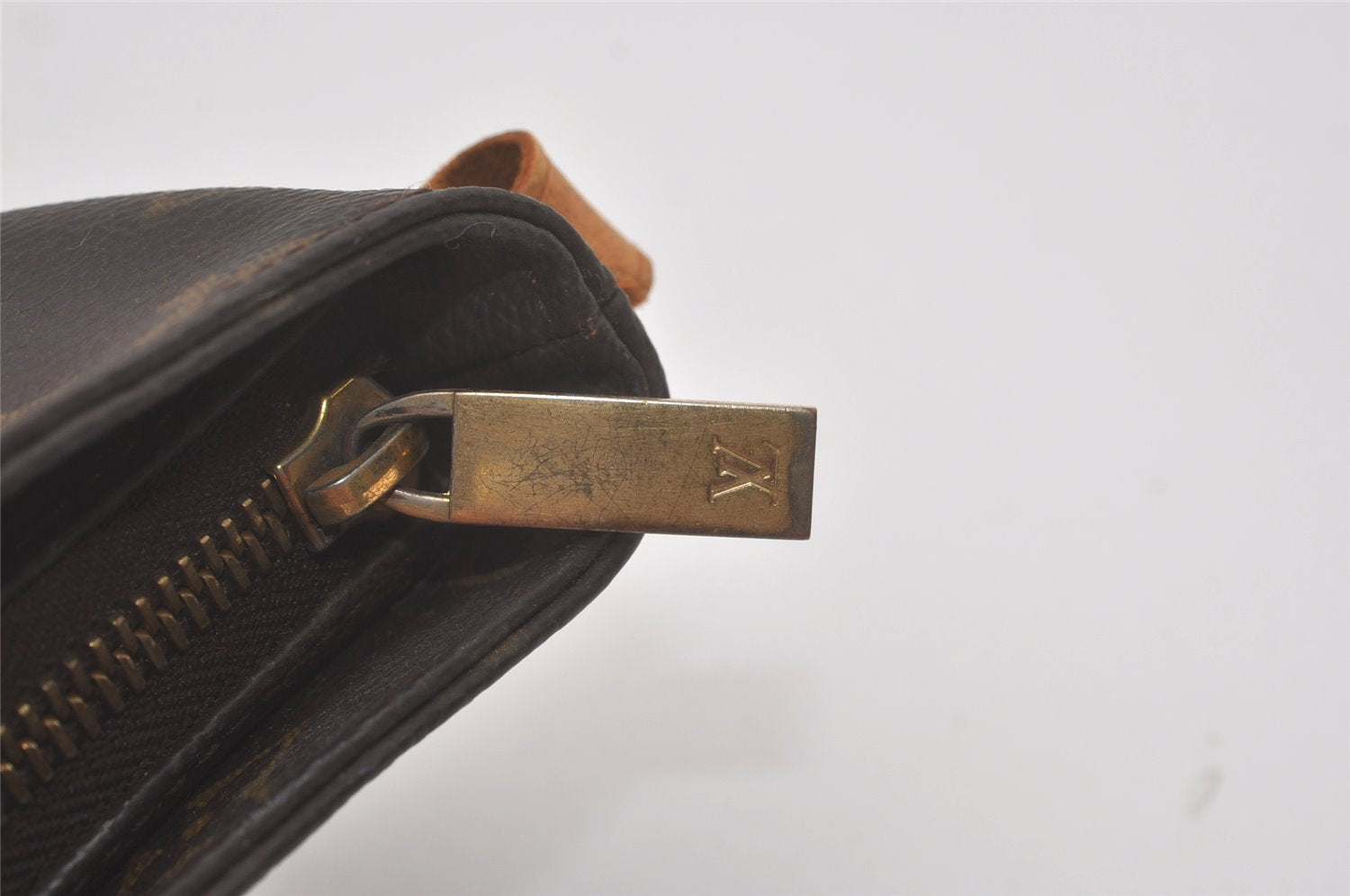 Authentic Louis Vuitton Monogram Trotteur Shoulder Cross Bag M51240 Junk 8783I