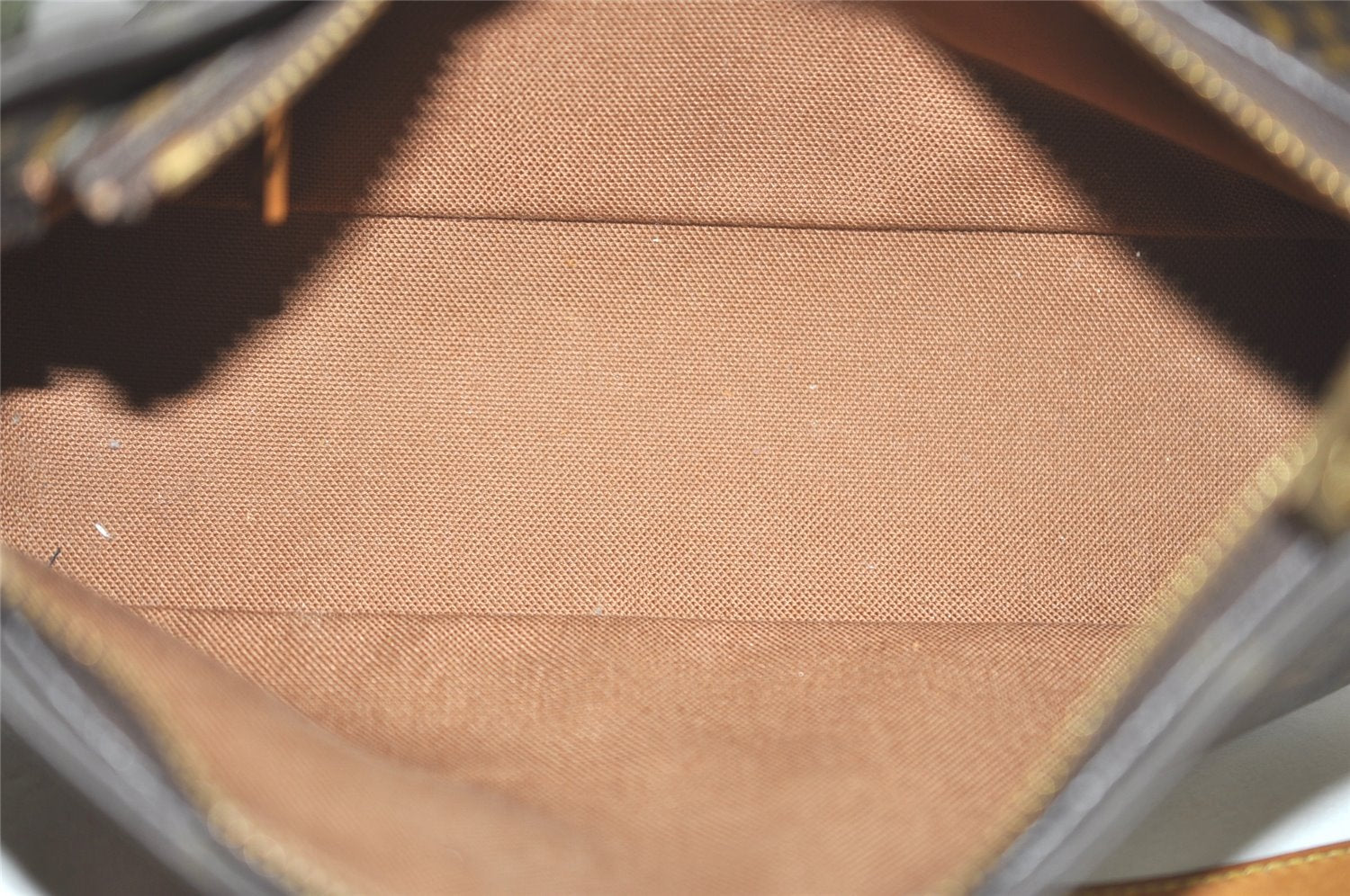 Authentic Louis Vuitton Monogram Trotteur Shoulder Cross Bag M51240 Junk 8783I