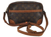 Authentic Louis Vuitton Monogram Trocadero 23 Shoulder Cross Bag M51276 LV 8783J