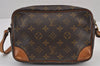 Authentic Louis Vuitton Monogram Trocadero 23 Shoulder Cross Bag M51276 LV 8783J