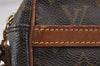 Authentic Louis Vuitton Monogram Trocadero 23 Shoulder Cross Bag M51276 LV 8783J