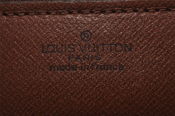 Authentic Louis Vuitton Monogram Trocadero 23 Shoulder Cross Bag M51276 LV 8783J