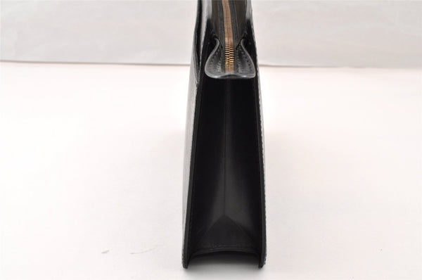 Authentic Louis Vuitton Epi Pochette Homme Clutch Hand Bag Black M52522 LV 8784I