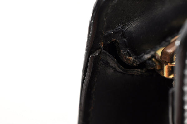 Authentic Louis Vuitton Epi Pochette Homme Clutch Hand Bag Black M52522 LV 8784I