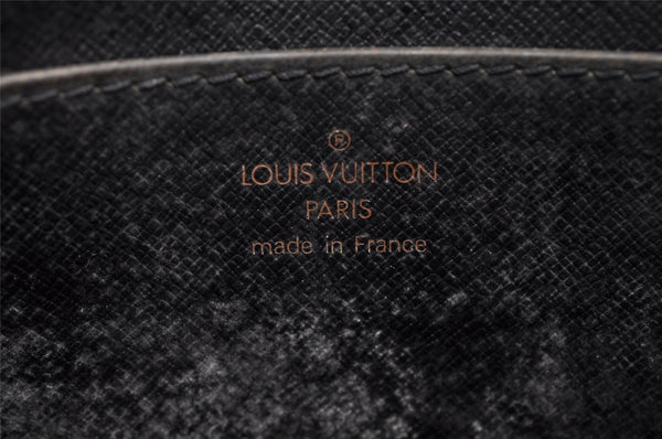 Authentic Louis Vuitton Epi Pochette Homme Clutch Hand Bag Black M52522 LV 8784I