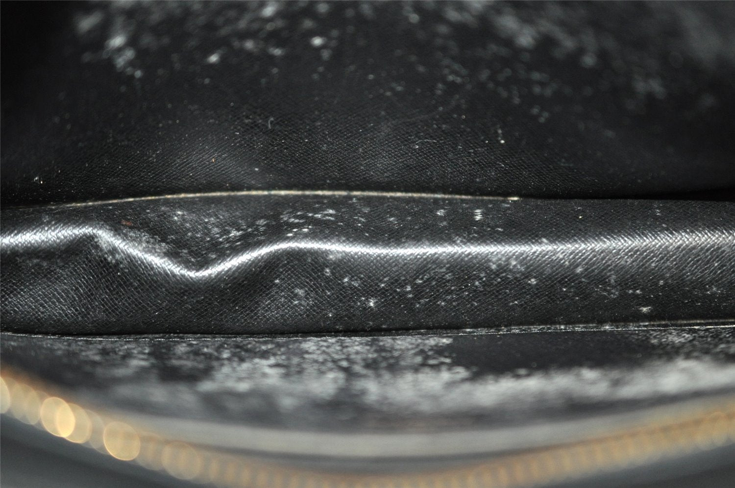 Authentic Louis Vuitton Epi Pochette Homme Clutch Hand Bag Black M52522 LV 8784I