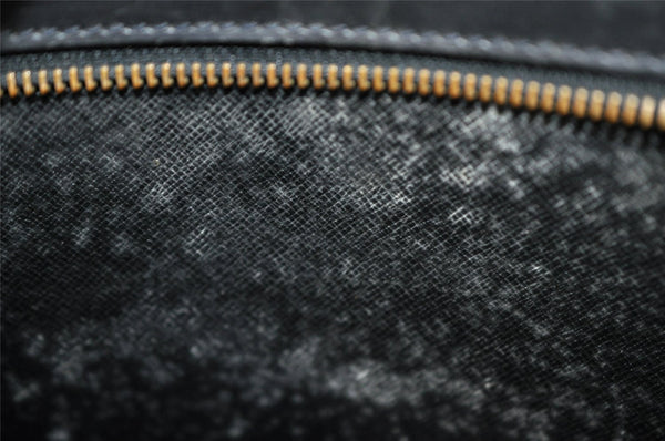 Authentic Louis Vuitton Epi Pochette Homme Clutch Hand Bag Black M52522 LV 8784I