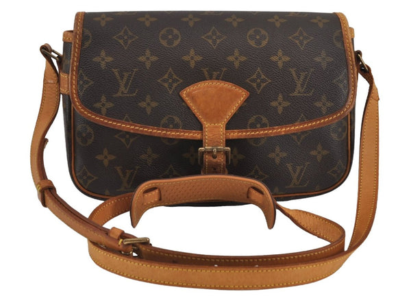 Authentic Louis Vuitton Monogram Sologne Shoulder Cross Body Bag M42250 LV 8784J