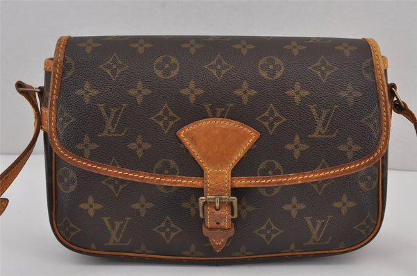 Authentic Louis Vuitton Monogram Sologne Shoulder Cross Body Bag M42250 LV 8784J