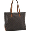Authentic Louis Vuitton Monogram Cabas Mezzo Shoulder Tote Bag M51151 LV 8785I