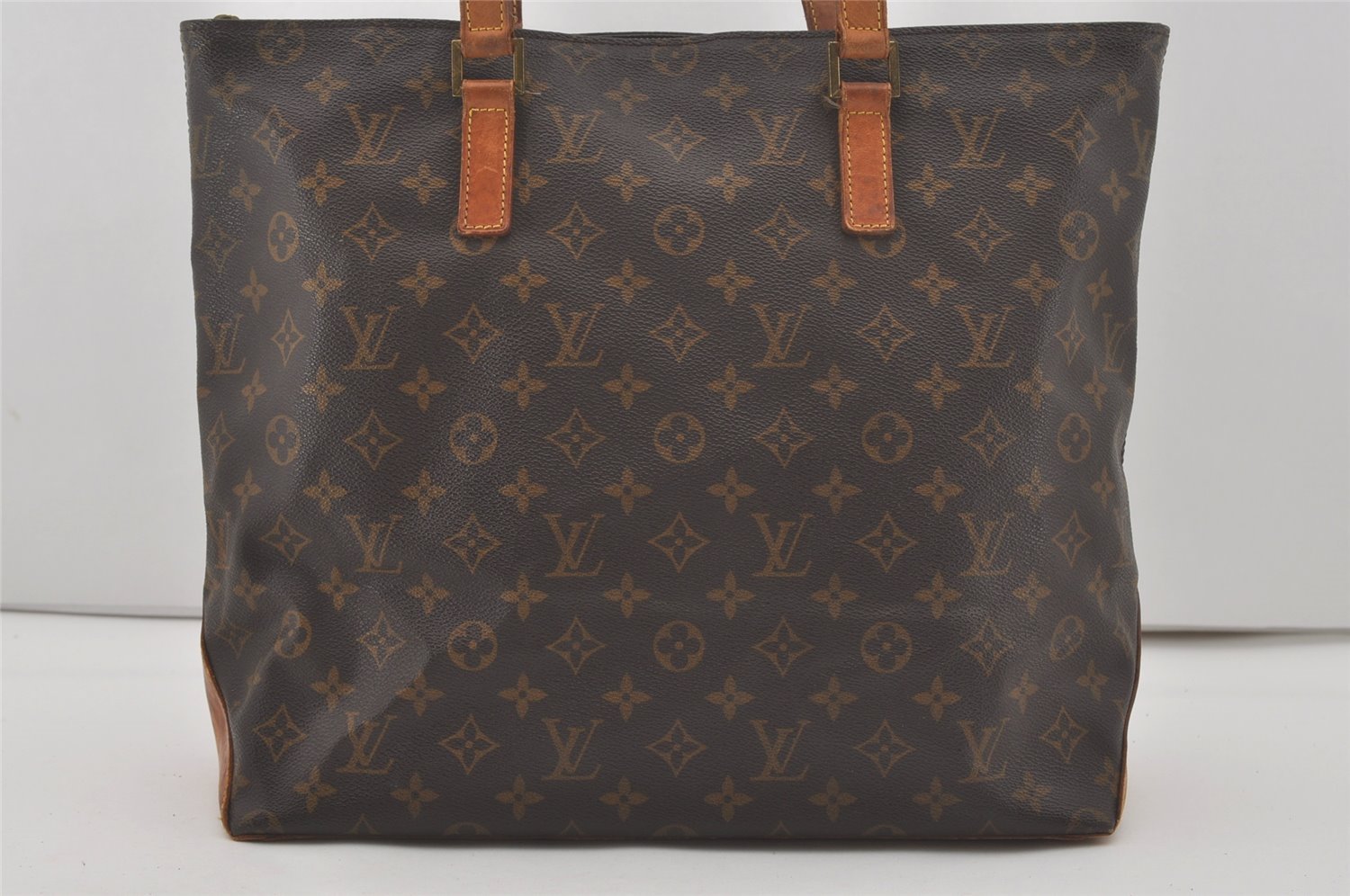 Authentic Louis Vuitton Monogram Cabas Mezzo Shoulder Tote Bag M51151 LV 8785I