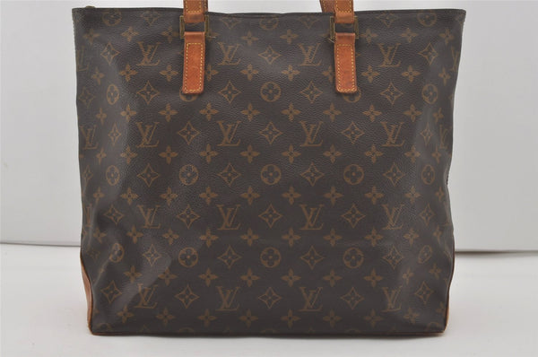 Authentic Louis Vuitton Monogram Cabas Mezzo Shoulder Tote Bag M51151 LV 8785I