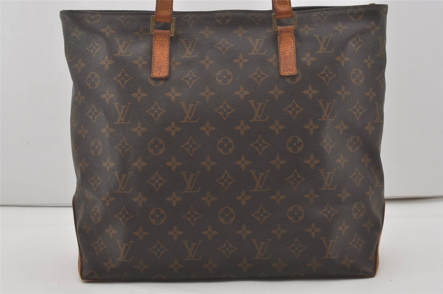 Authentic Louis Vuitton Monogram Cabas Mezzo Shoulder Tote Bag M51151 LV 8785I