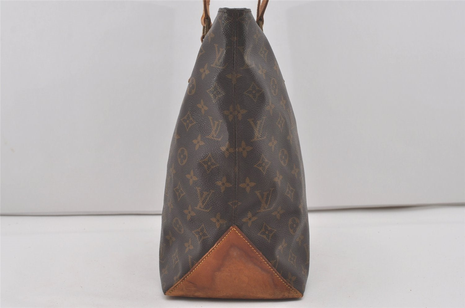 Authentic Louis Vuitton Monogram Cabas Mezzo Shoulder Tote Bag M51151 LV 8785I