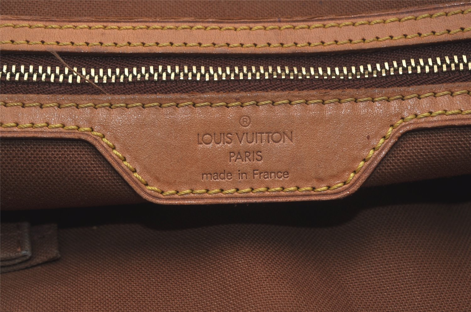 Authentic Louis Vuitton Monogram Cabas Mezzo Shoulder Tote Bag M51151 LV 8785I