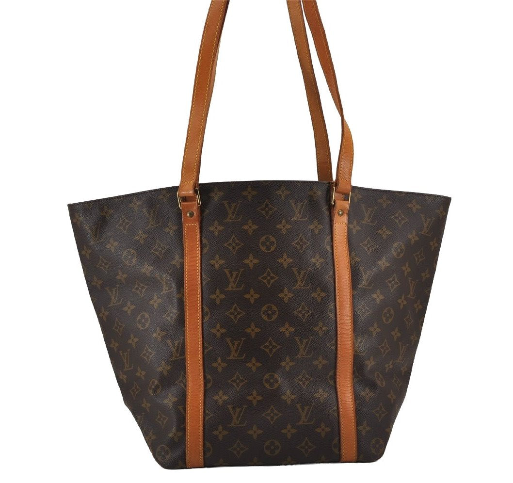 Authentic Louis Vuitton Monogram Sac Shopping PM Tote Bag M51108 LV 8785J