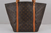 Authentic Louis Vuitton Monogram Sac Shopping PM Tote Bag M51108 LV 8785J
