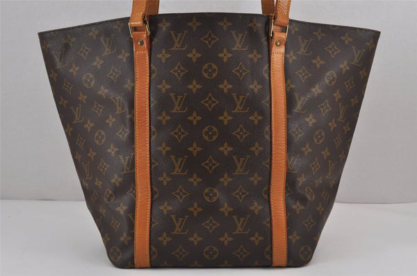 Authentic Louis Vuitton Monogram Sac Shopping PM Tote Bag M51108 LV 8785J