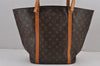 Authentic Louis Vuitton Monogram Sac Shopping PM Tote Bag M51108 LV 8785J