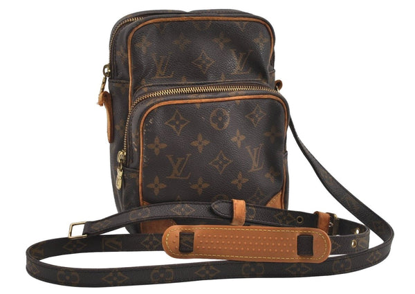 Authentic Louis Vuitton Monogram Amazone Shoulder Cross Bag M45236 Junk 8786I