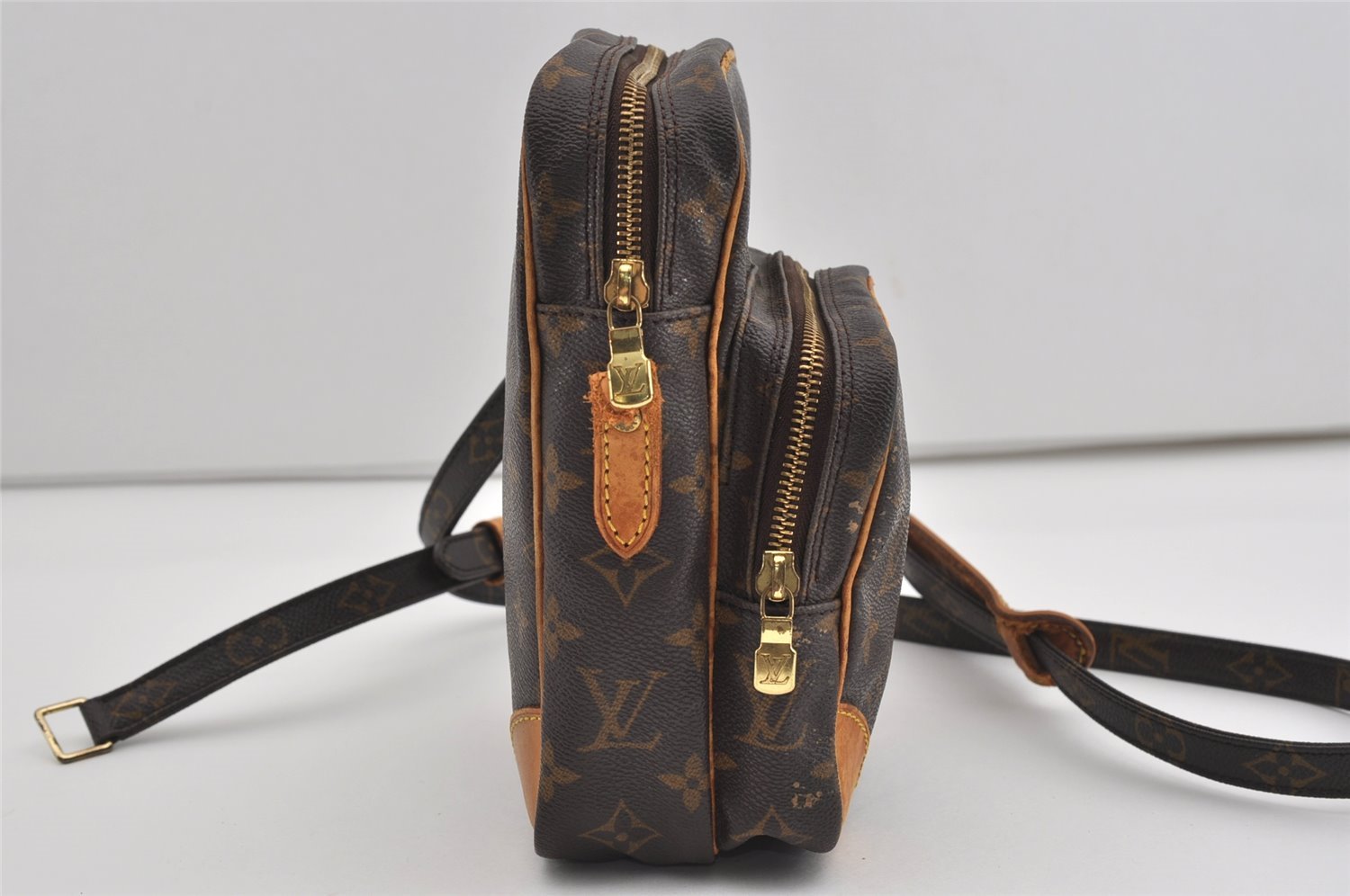 Authentic Louis Vuitton Monogram Amazone Shoulder Cross Bag M45236 Junk 8786I