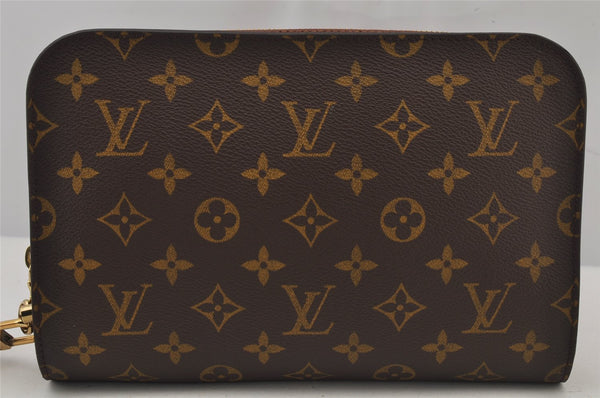 Authentic Louis Vuitton Monogram Orsay Clutch Hand Bag Purse M51790 LV 8786J