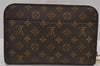 Authentic Louis Vuitton Monogram Orsay Clutch Hand Bag Purse M51790 LV 8786J