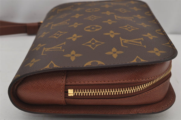 Authentic Louis Vuitton Monogram Orsay Clutch Hand Bag Purse M51790 LV 8786J