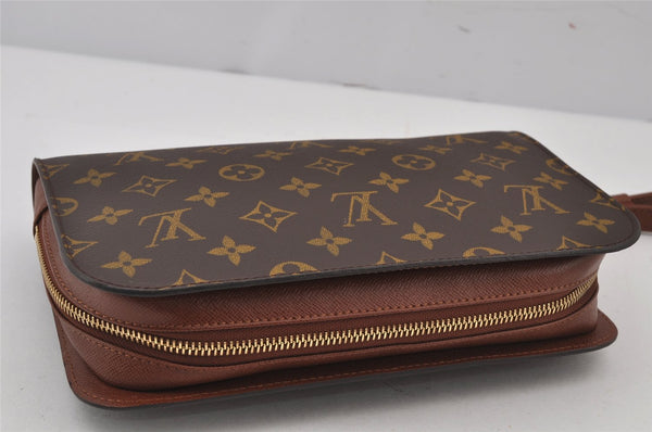 Authentic Louis Vuitton Monogram Orsay Clutch Hand Bag Purse M51790 LV 8786J