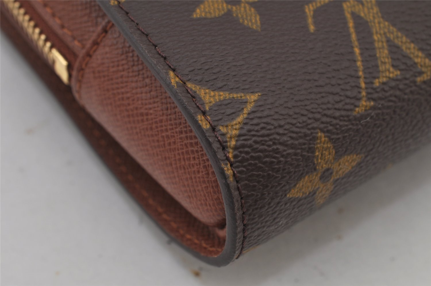 Authentic Louis Vuitton Monogram Orsay Clutch Hand Bag Purse M51790 LV 8786J