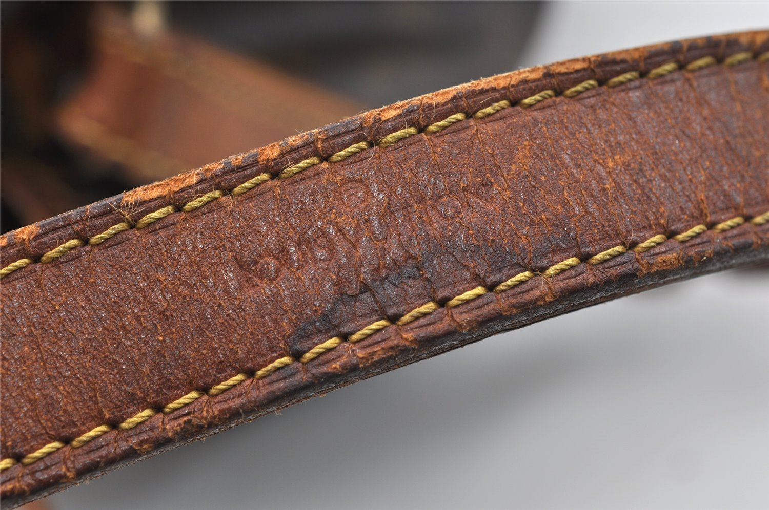 Authentic Louis Vuitton Monogram Noe Shoulder Drawstring Bag M42224 LV 8787I