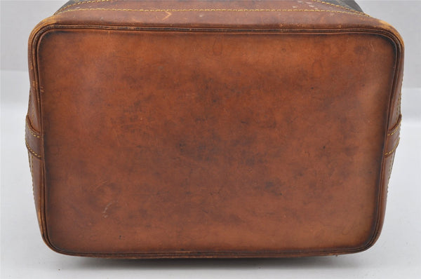 Authentic Louis Vuitton Monogram Noe Shoulder Drawstring Bag M42224 LV 8787I