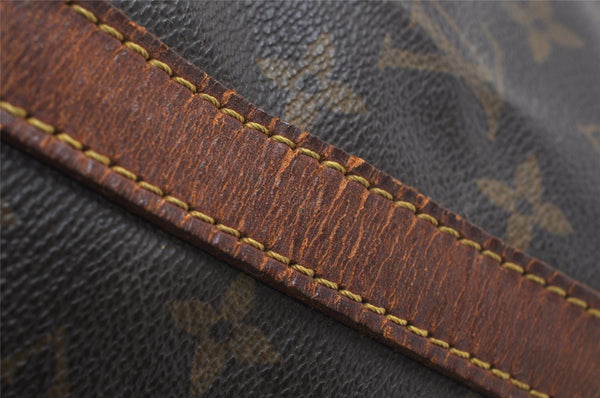 Authentic Louis Vuitton Monogram Noe Shoulder Drawstring Bag M42224 LV 8787I