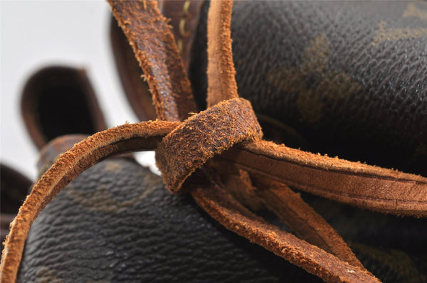 Authentic Louis Vuitton Monogram Noe Shoulder Drawstring Bag M42224 LV 8787I