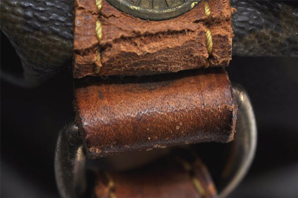 Authentic Louis Vuitton Monogram Noe Shoulder Drawstring Bag M42224 LV 8787I