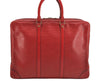 Authentic Louis Vuitton Epi Porte Documents Voyage Briefcase Red M54477 LV 8787J