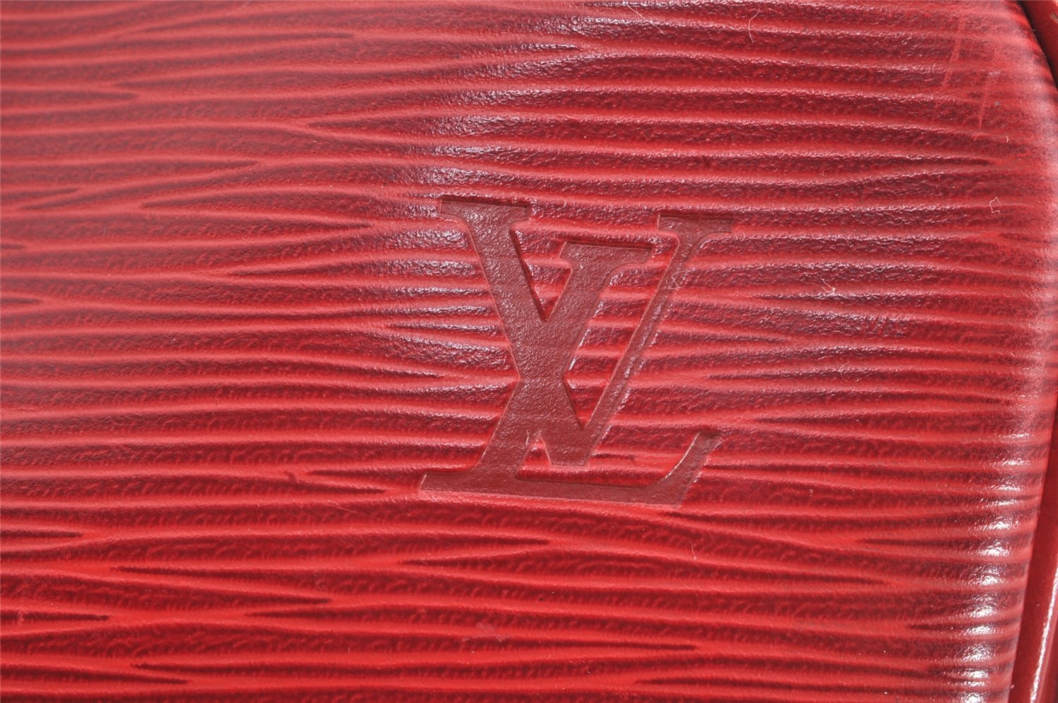 Authentic Louis Vuitton Epi Porte Documents Voyage Briefcase Red M54477 LV 8787J