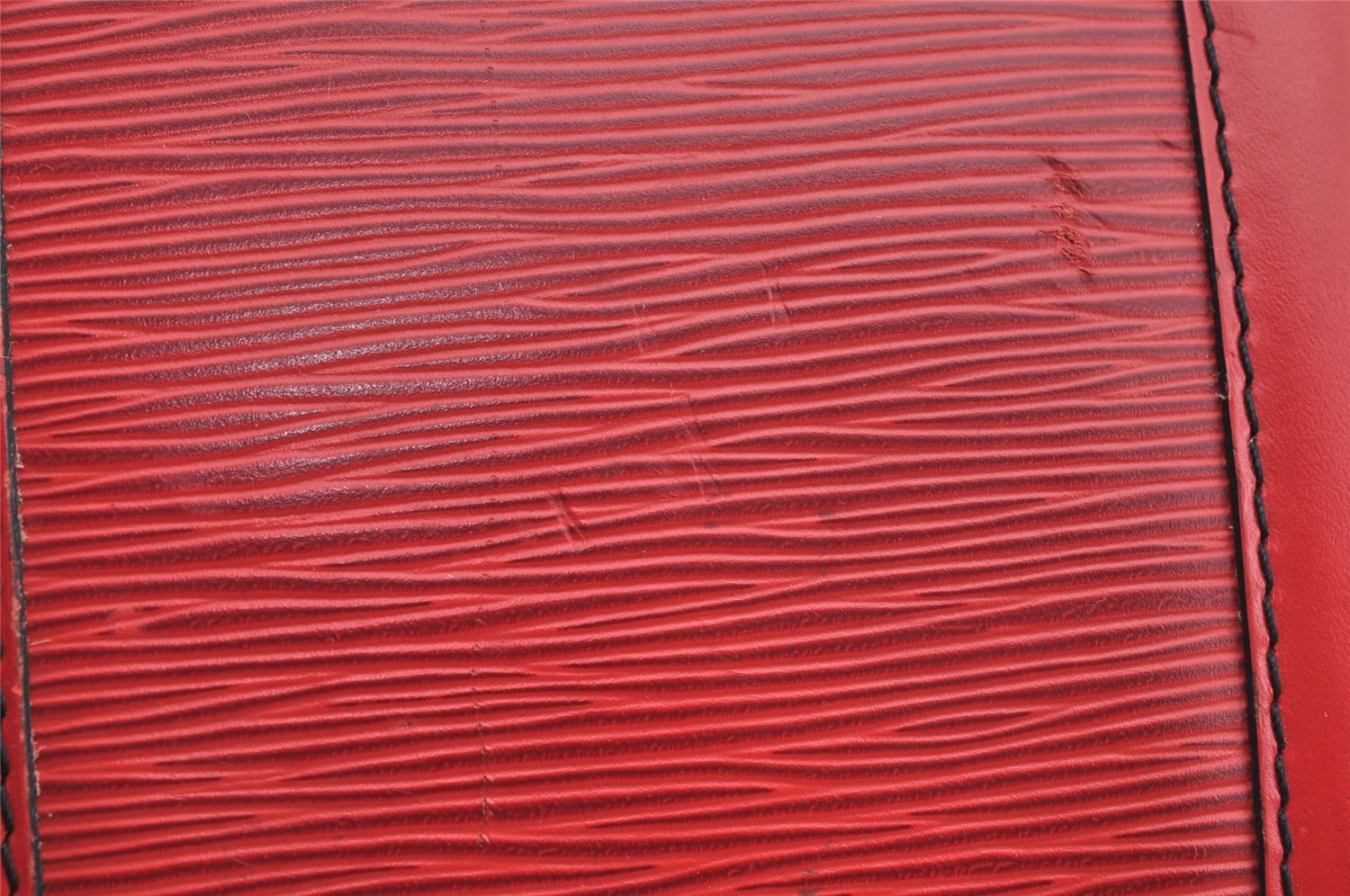 Authentic Louis Vuitton Epi Porte Documents Voyage Briefcase Red M54477 LV 8787J