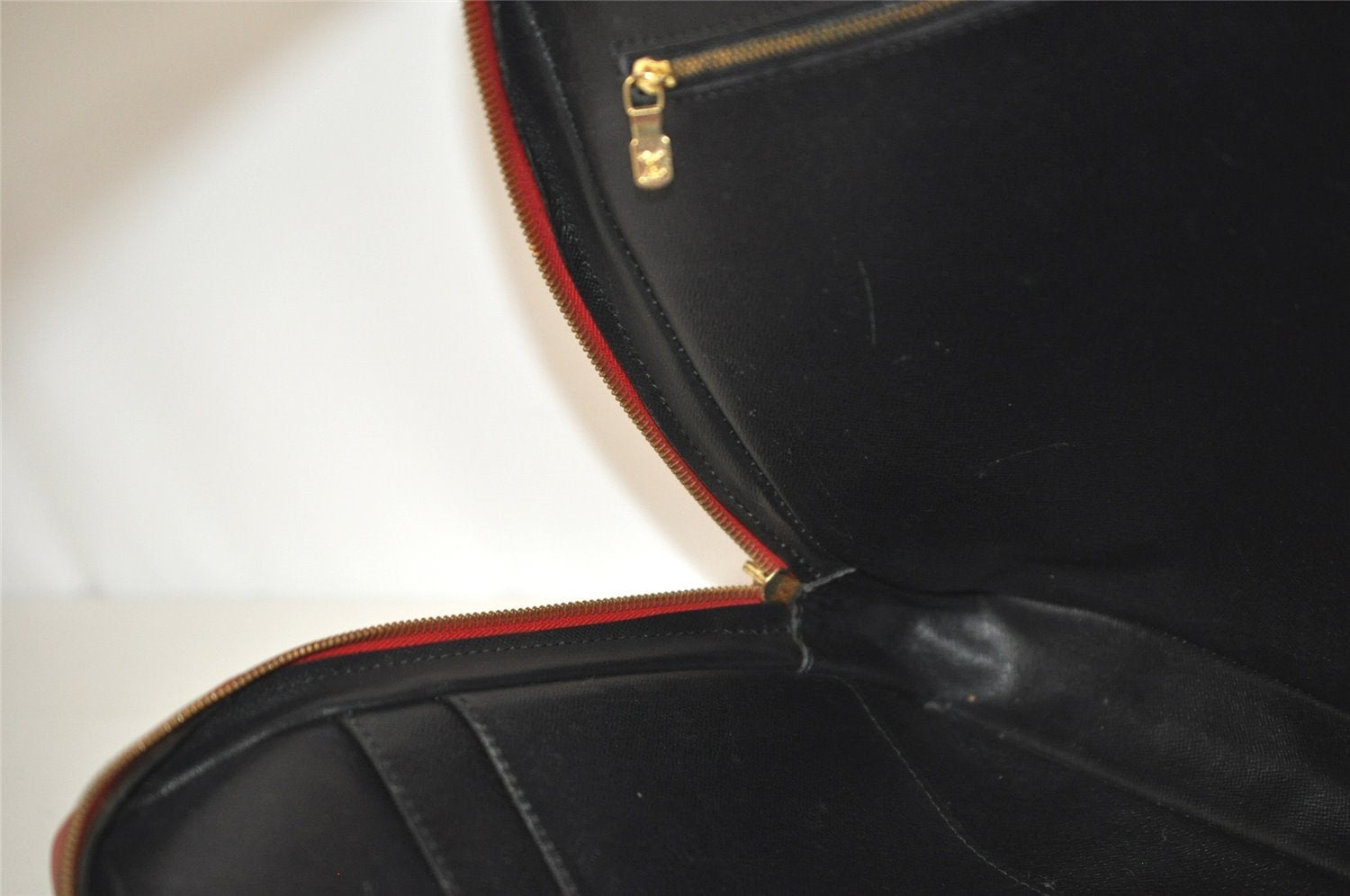 Authentic Louis Vuitton Epi Porte Documents Voyage Briefcase Red M54477 LV 8787J