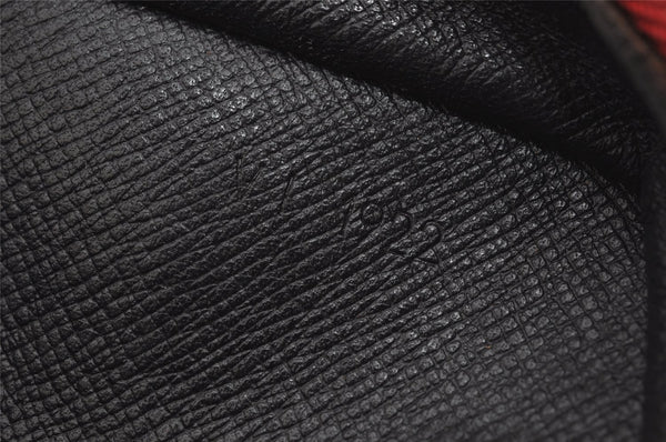 Authentic Louis Vuitton Epi Porte Documents Voyage Briefcase Red M54477 LV 8787J