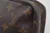 Auth Louis Vuitton Monogram Trousse Toilette 23 Clutch Hand Bag M47524 LV 8788I