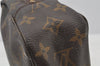 Auth Louis Vuitton Monogram Trousse Toilette 23 Clutch Hand Bag M47524 LV 8788I