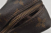 Auth Louis Vuitton Monogram Trousse Toilette 23 Clutch Hand Bag M47524 LV 8788I