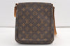 Auth Louis Vuitton Monogram Musette Salsa M51387 Long Shoulder Cross Bag 8788J