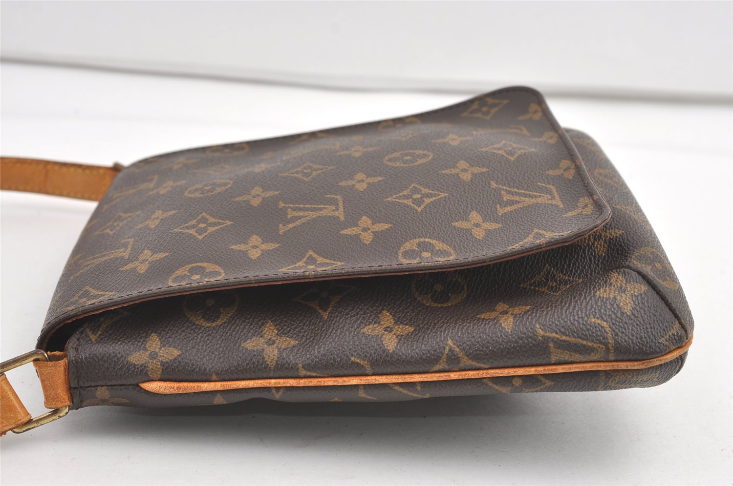 Auth Louis Vuitton Monogram Musette Salsa M51387 Long Shoulder Cross Bag 8788J