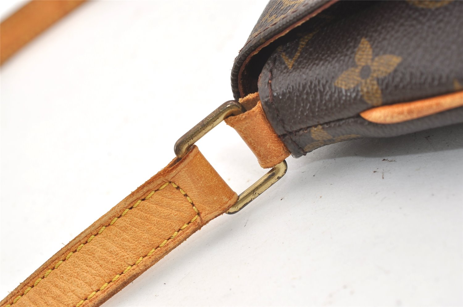 Auth Louis Vuitton Monogram Musette Salsa M51387 Long Shoulder Cross Bag 8788J