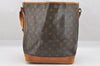Authentic Louis Vuitton Monogram Noe Shoulder Drawstring Bag M42224 LV 8789I
