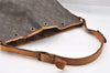 Authentic Louis Vuitton Monogram Noe Shoulder Drawstring Bag M42224 LV 8789I