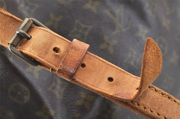 Authentic Louis Vuitton Monogram Noe Shoulder Drawstring Bag M42224 LV 8789I