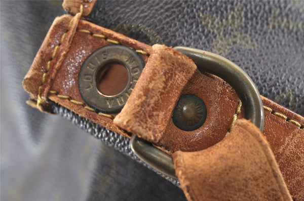 Authentic Louis Vuitton Monogram Noe Shoulder Drawstring Bag M42224 LV 8789I